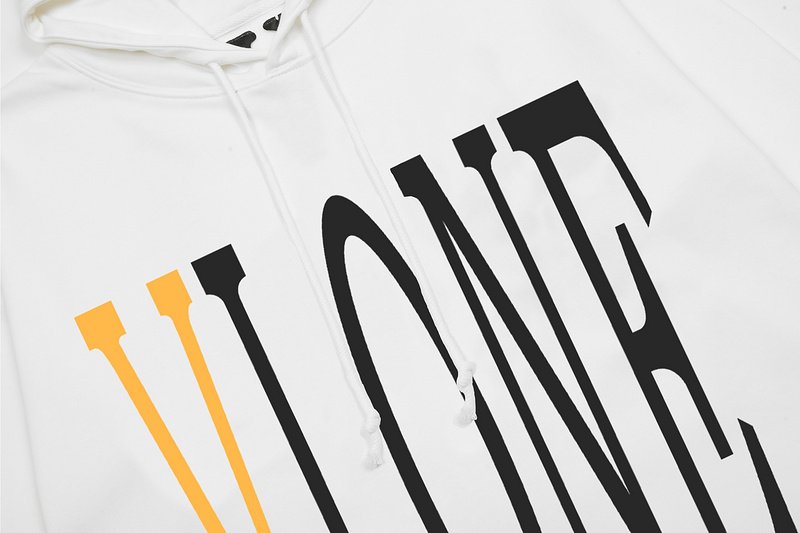 Худи Vlone Text With Yellow Letter V "White" фото № 4