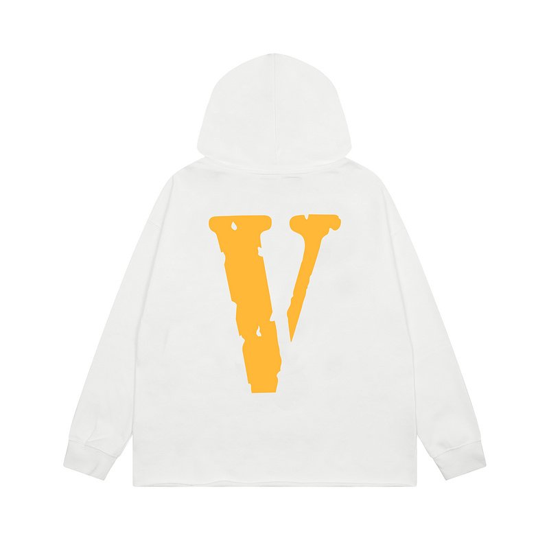 Худи Vlone Text With Yellow Letter V "White" фото № 2