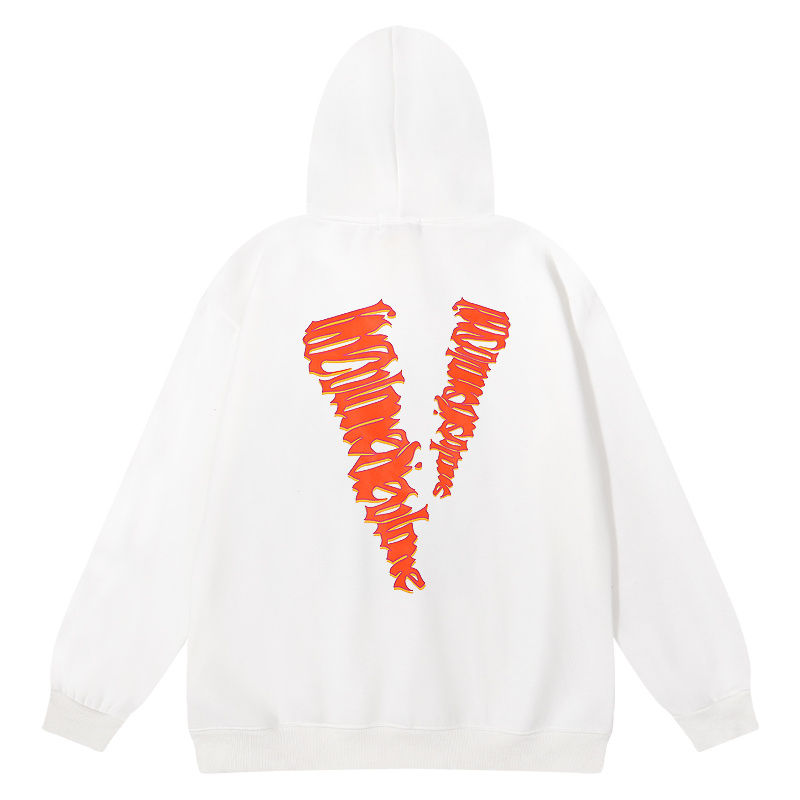 Худи Vlone Stylish Brand Lettering "White" фото № 3