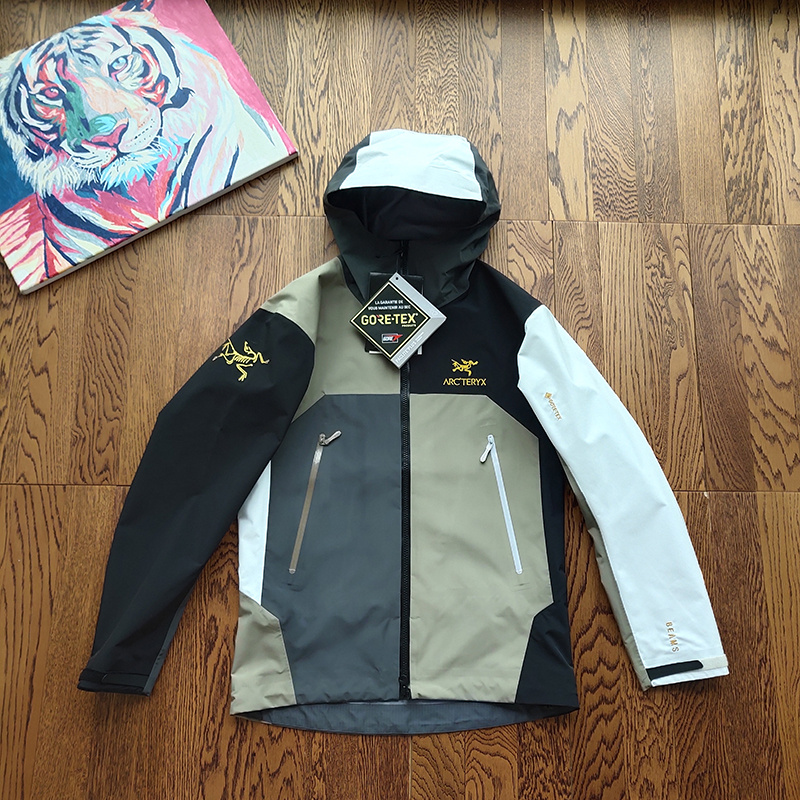 Ветровка Arcteryx Parts With Colors "Black/White" фото № 2