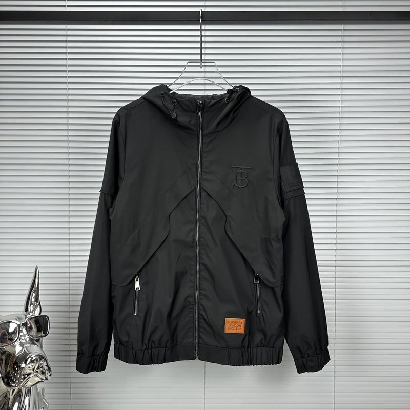 Ветровка Burberry With Brown Patch "Black" фото № 3