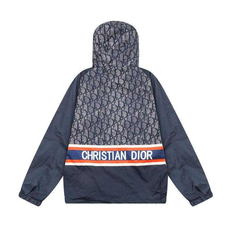 Ветровка Christian Dior Letter Stripe "Blue" фото № 2
