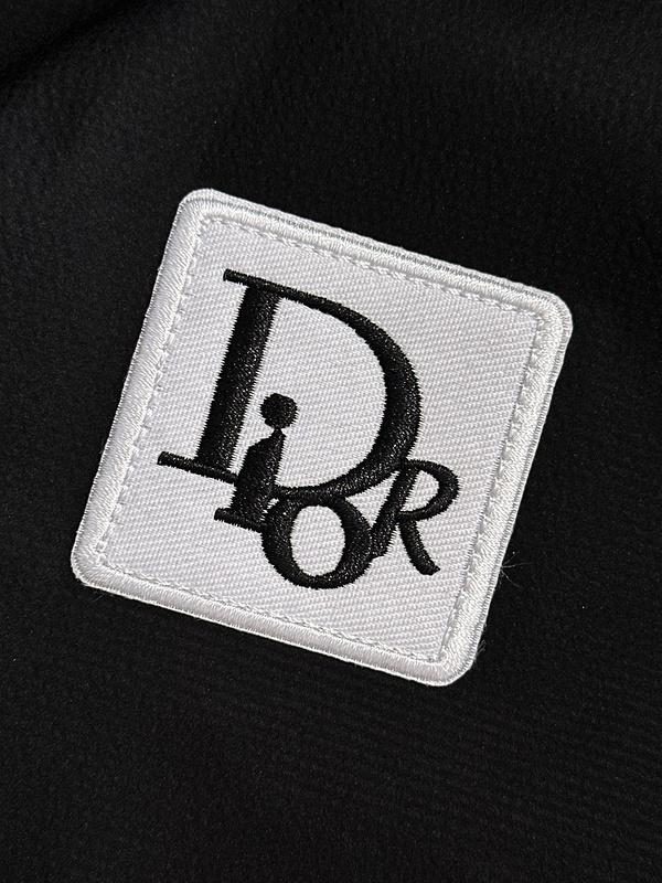 Куртка Christian Dior Black Logo In White Square "Black" фото № 3