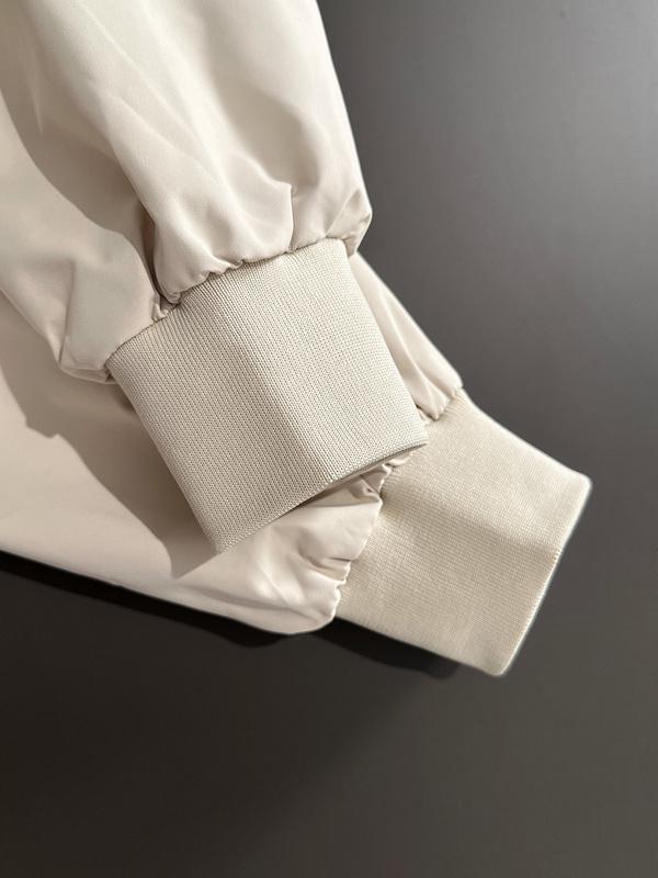 Куртка-бомбер Christian Dior Frontside Logo D Atelier 1947 "White" фото № 5