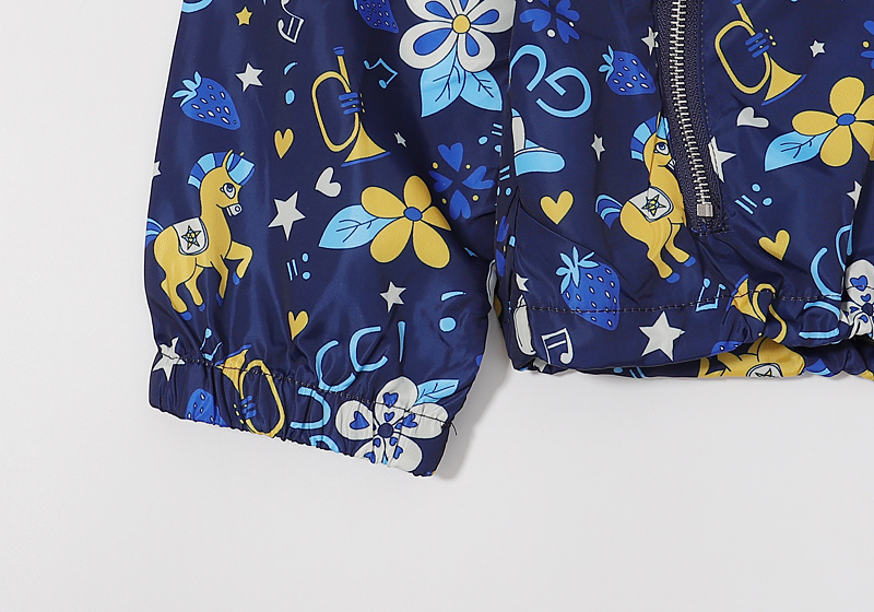 Ветровка Gucci Floral Print "Blue" фото № 8