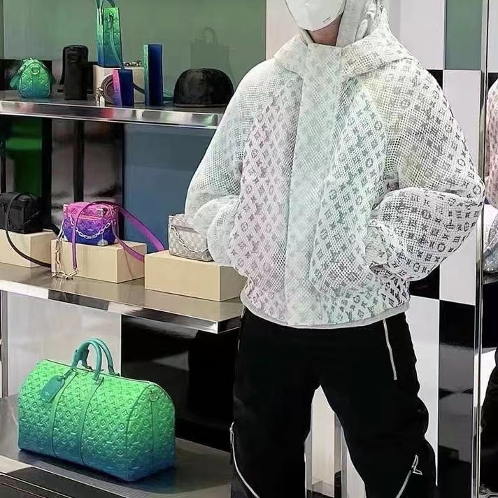 Куртка Louis Vuitton Color Touch "White" фото № 3