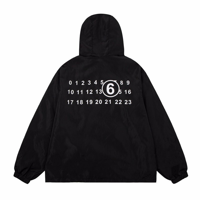 Ветровка Maison Margiela Sixth Number "Black" фото № 4