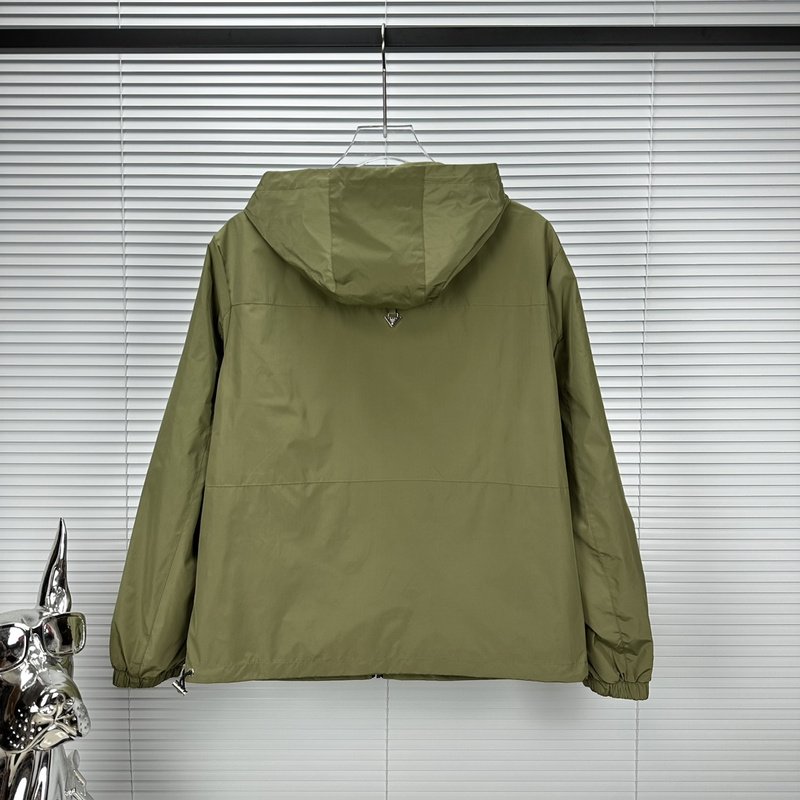 Ветровка Prada With Large Pockets "Green" фото № 3