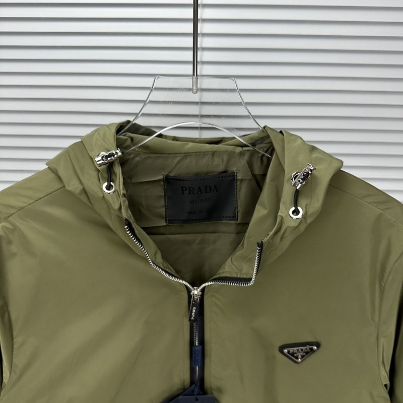 Ветровка Prada With Large Pockets "Green" фото № 7