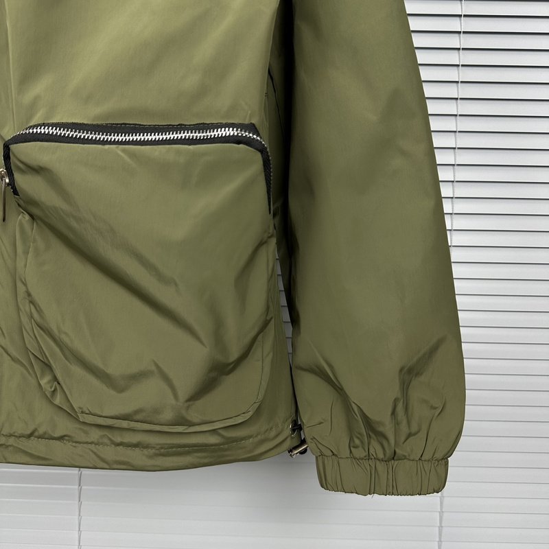 Ветровка Prada With Large Pockets "Green" фото № 8