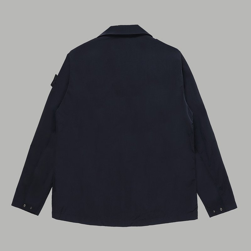 Олимпийка Stone Island With Large Pockets "Black" фото № 3