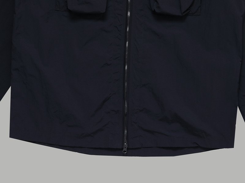 Олимпийка Stone Island With Large Pockets "Black" фото № 7