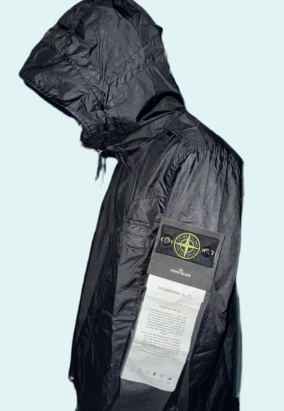 Ветровка Stone Island With Brand Label "Black" фото № 7