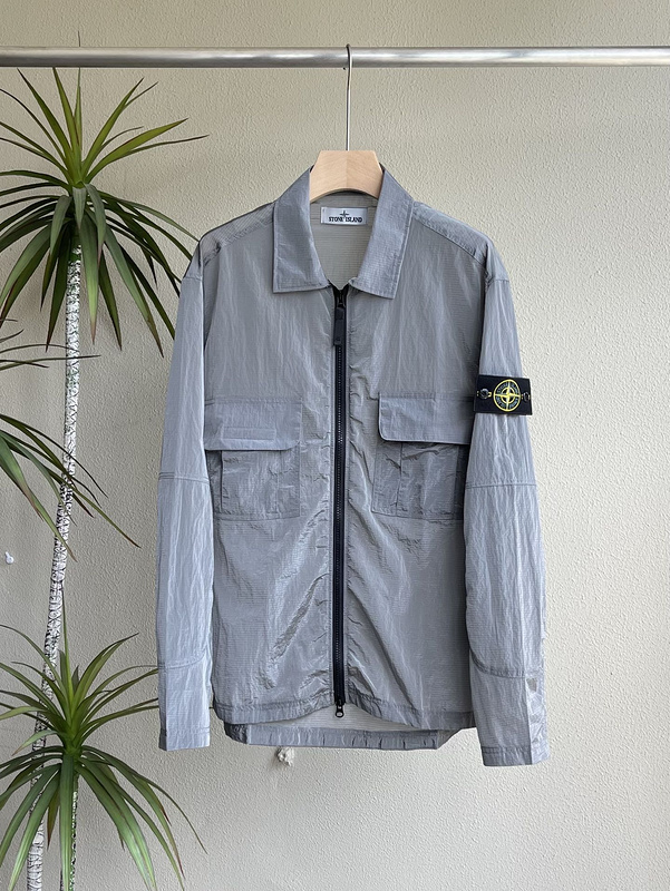 Ветровка Stone Island Shirt Style "Blue" фото № 6