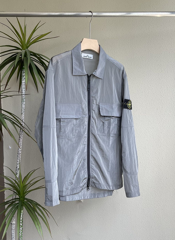 Ветровка Stone Island Shirt Style "Blue" фото № 2