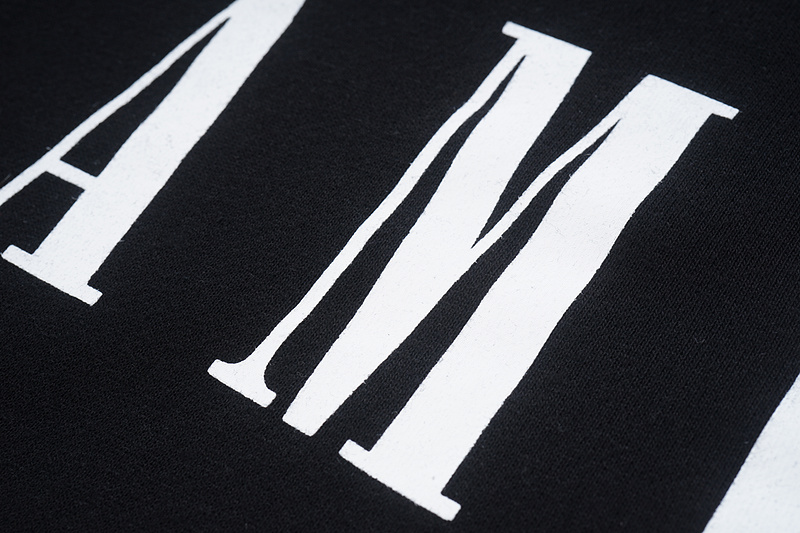 Лонгслив Amiri Big Brand Name "Black" фото № 3