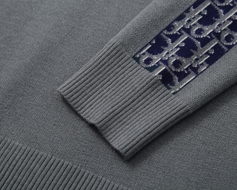 Лонгслив Christian Dior Central Triangle "Gray" фото № 5