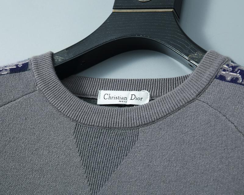 Лонгслив Christian Dior Central Triangle "Gray" фото № 3