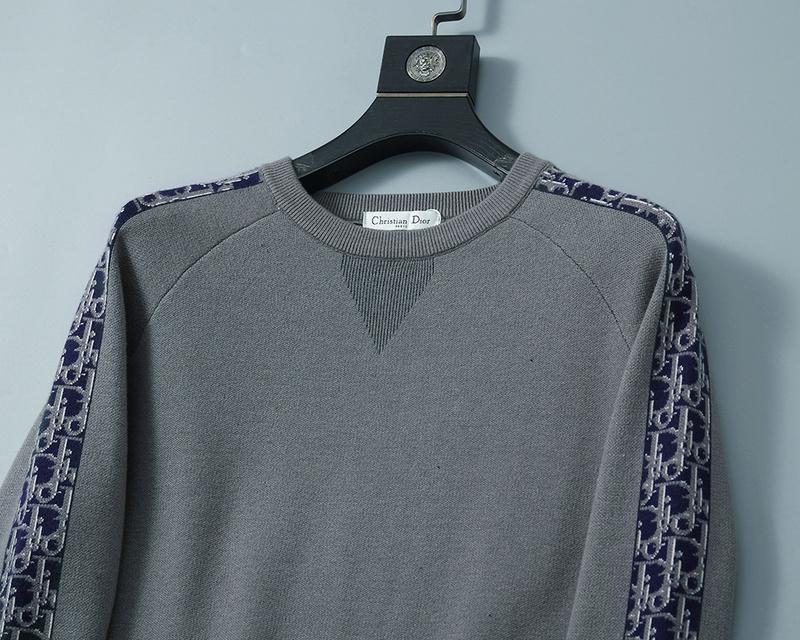 Лонгслив Christian Dior Central Triangle "Gray" фото № 2