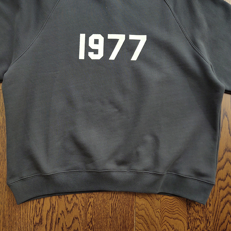 Лонгслив Fear of God Essentials Fleece "Black" фото № 5