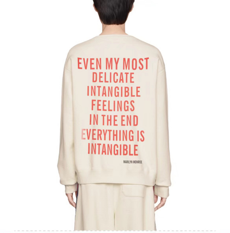 Лонгслив Gucci Happy Apple "Cream" фото № 7