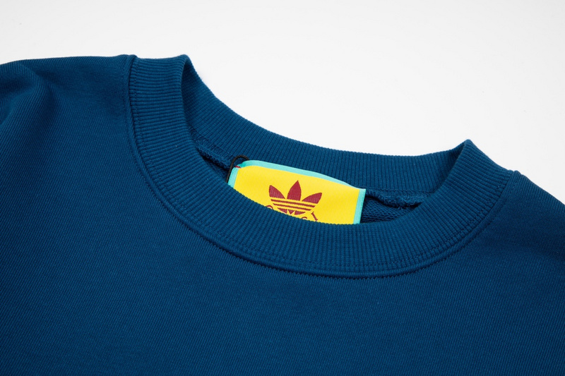 Лонгслив Gucci Two Large Halves Of Adidas "Blue" фото № 2