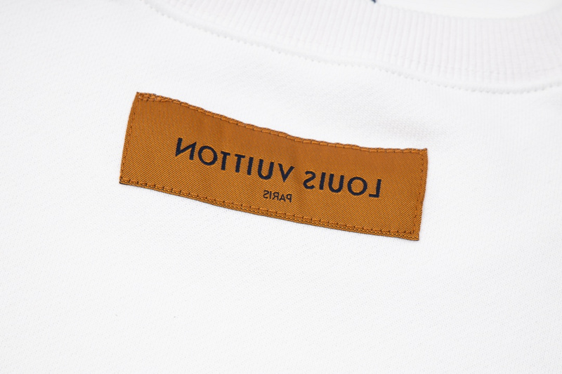 Лонгслив Louis Vuitton Paper Airplane "White" фото № 5