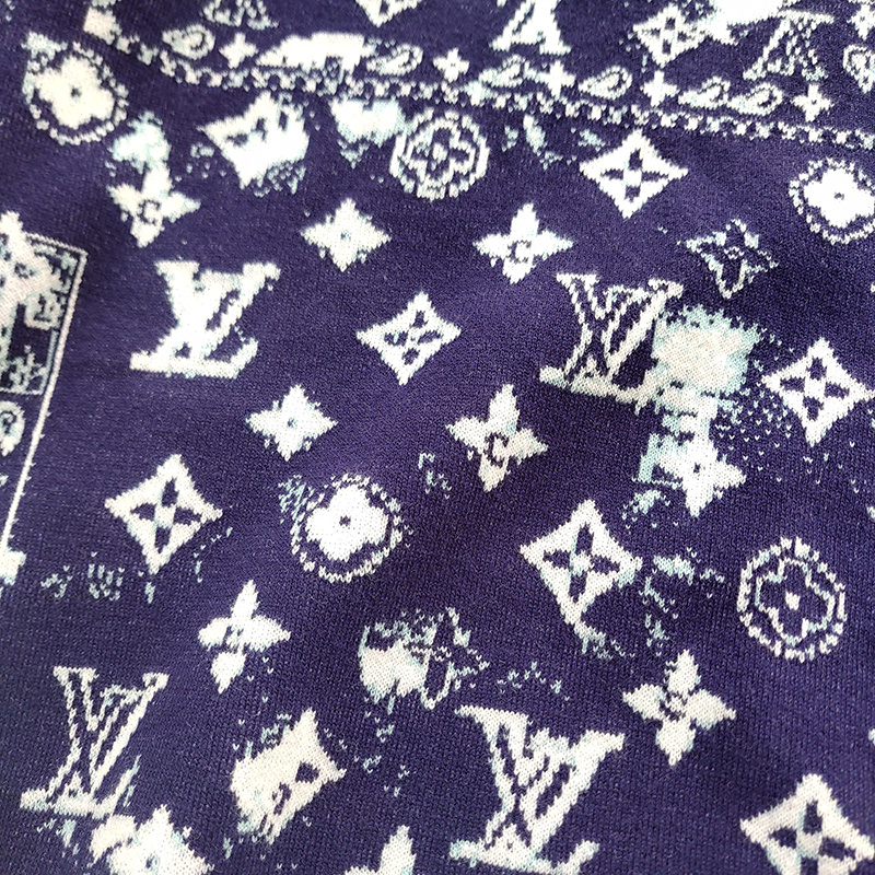 Лонгслив Louis Vuitton Double Color "White/Blue" фото № 6