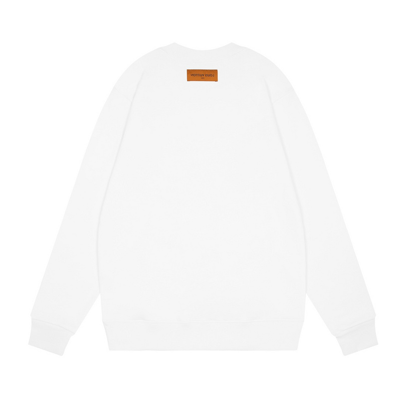 Лонгслив Louis Vuitton Square With Emblems "White" фото № 5