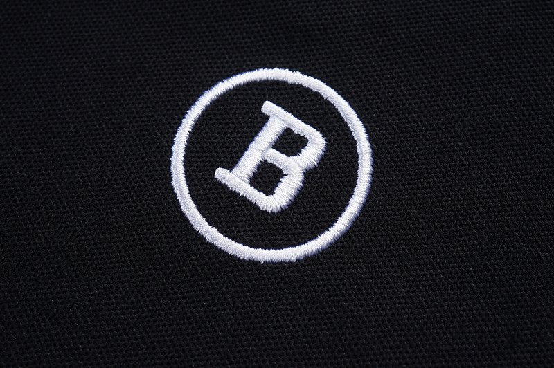 Поло Balmain With Logo And Text "Black" фото № 7