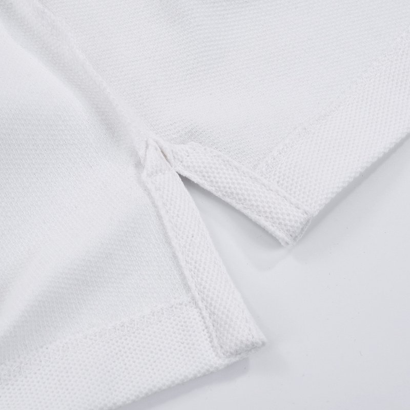 Поло Burberry With Beautiful Text Logo "White" фото № 8