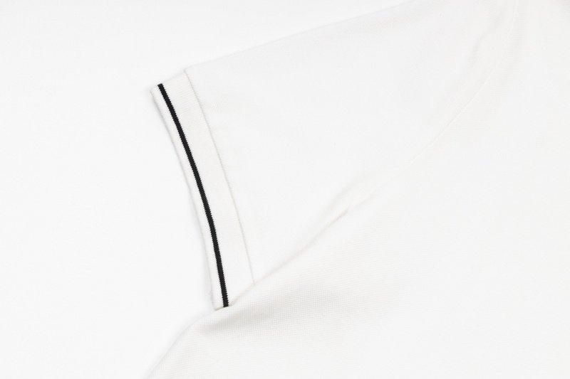 Поло Dior With Bee Embroidery "White" фото № 7