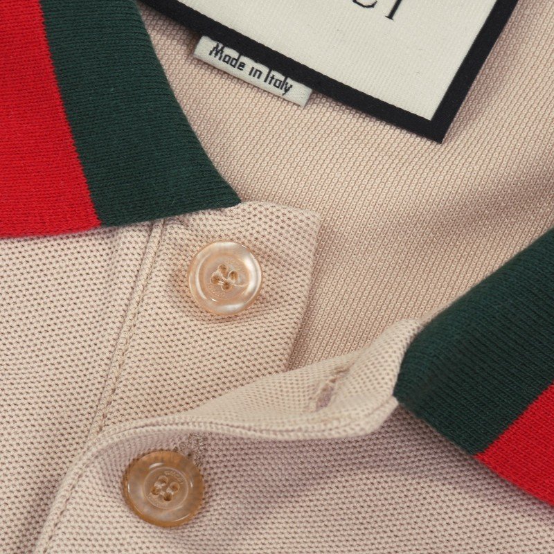 Поло Gucci Regular With Pocket "Beige" фото № 8