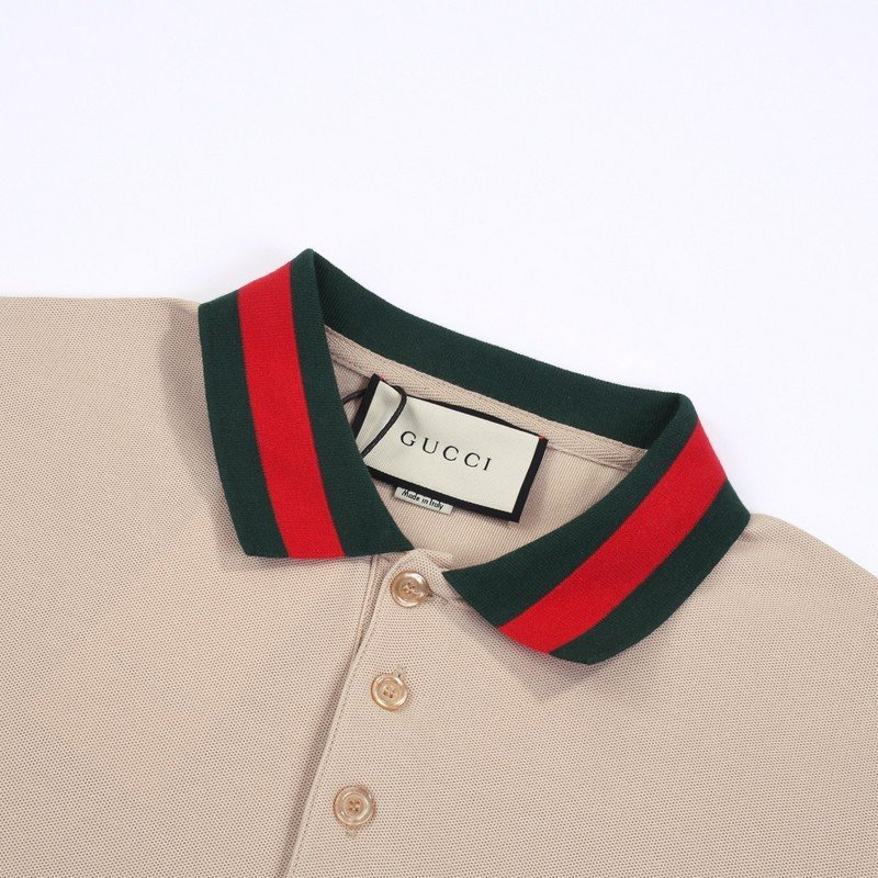 Поло Gucci Regular With Pocket "Beige" фото № 6