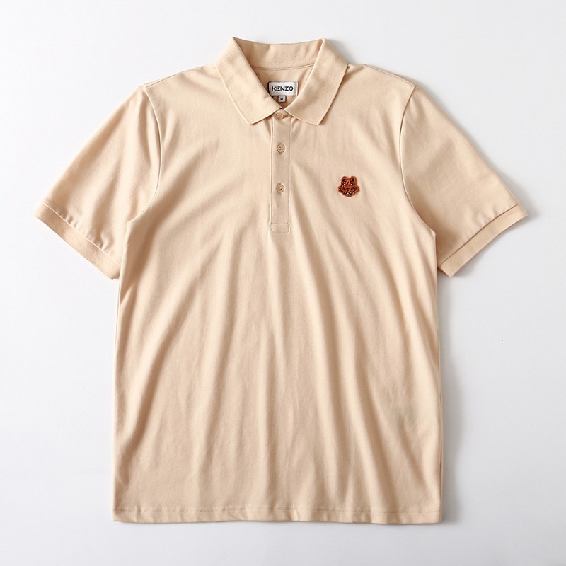 Поло Kenzo Tiger Head Logo "Cream" фото № 2