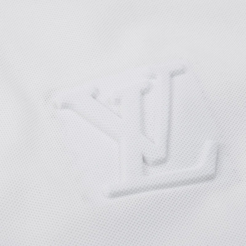 Поло Louis Vuitton With Blue Stripes "White" фото № 4