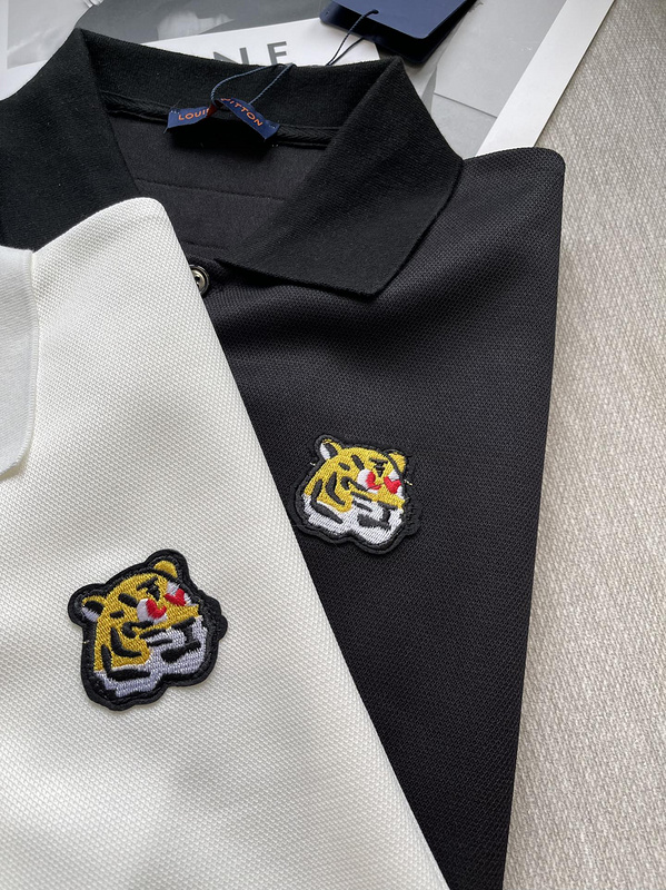 Поло Louis Vuitton Tiger's Head "White" фото № 2