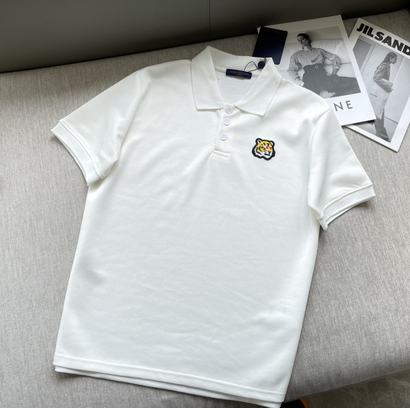 Поло Louis Vuitton Tiger's Head "White" фото № 5