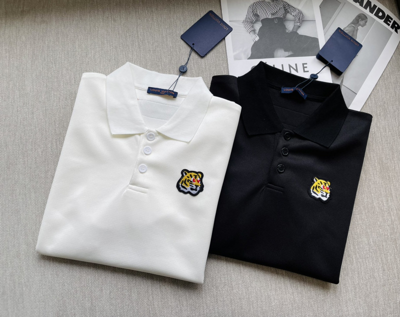 Поло Louis Vuitton Tiger's Head "White" фото № 6