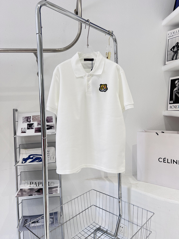 Поло Louis Vuitton Tiger's Head "White" фото № 8