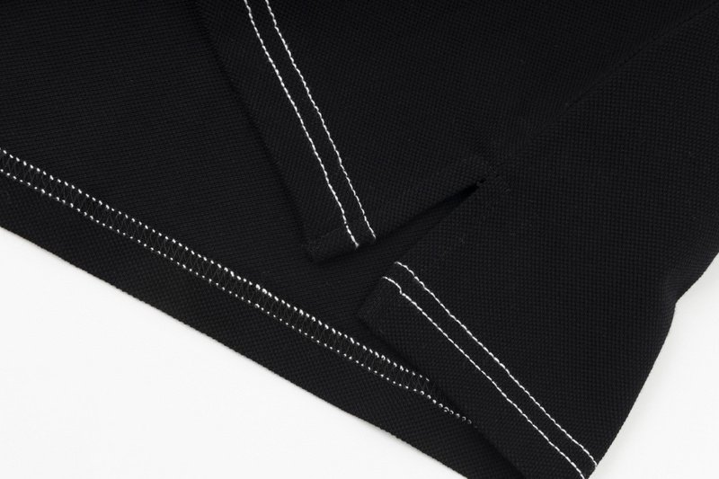 Поло Prada With A Sewn-In Pocket "Black" фото № 8