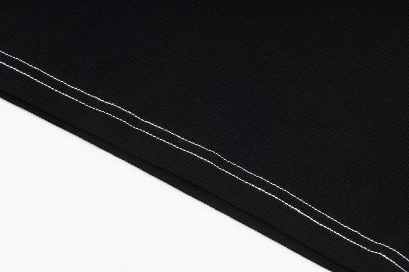 Поло Prada With A Sewn-In Pocket "Black" фото № 7