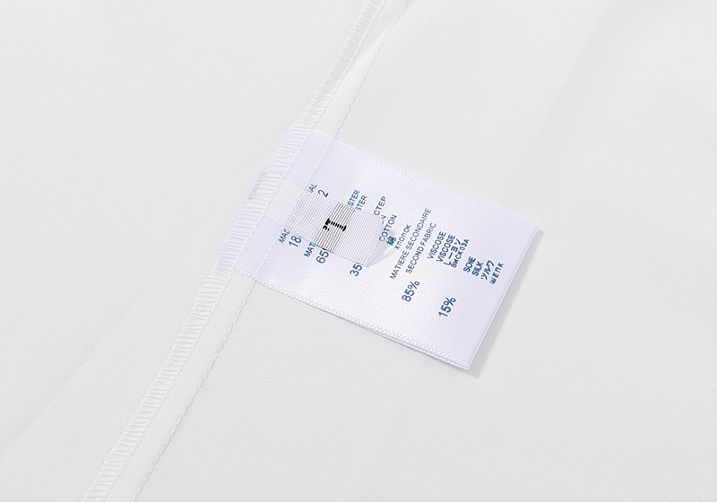 Рубашка Bottega Veneta With Triangle "White" фото № 9