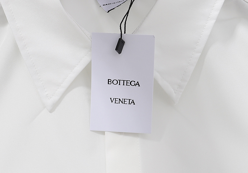 Рубашка Bottega Veneta With Triangle "White" фото № 6