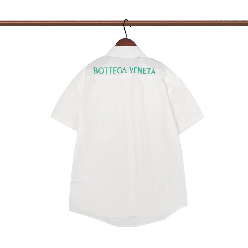 Рубашка Bottega Veneta With Triangle "White" фото № 2
