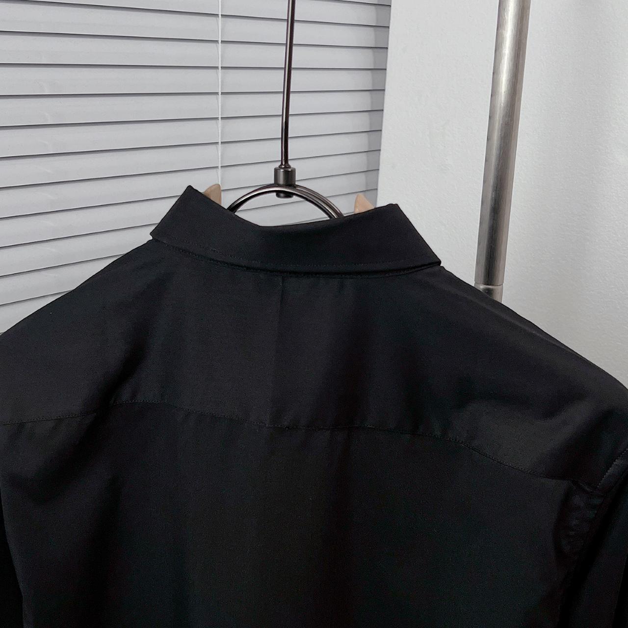 Рубашка Burberry Frontside Print Small Blue Warrior On The Horse "Black" фото № 7