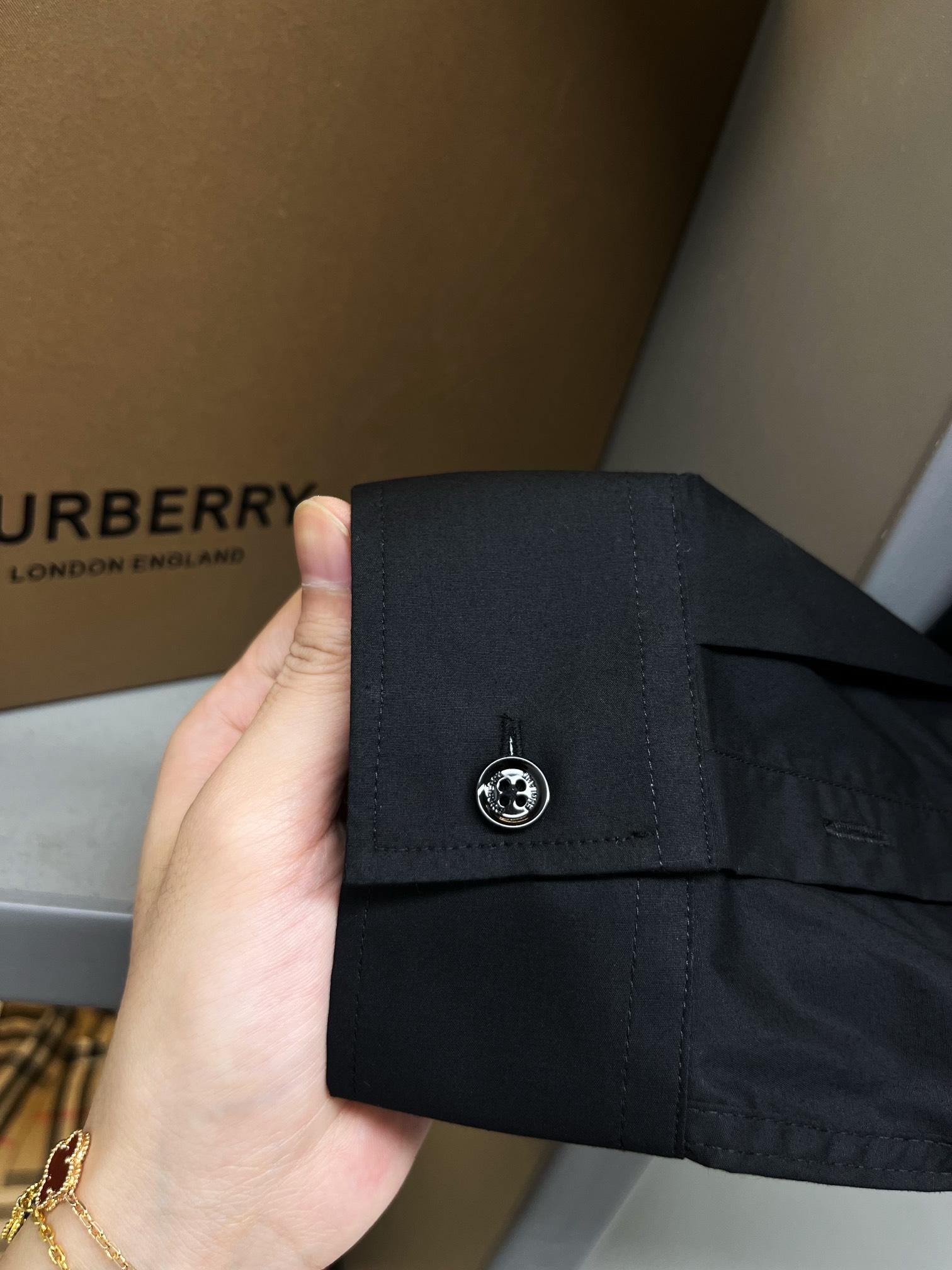 Рубашка Burberry Three Mini Planets Burberry London England "Black" фото № 7