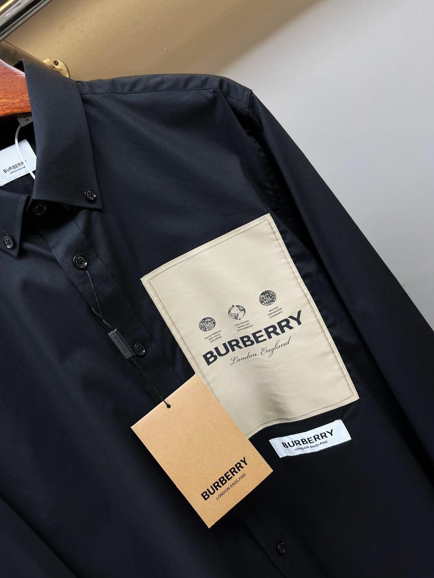 Рубашка Burberry Three Mini Planets Burberry London England "Black" фото № 5