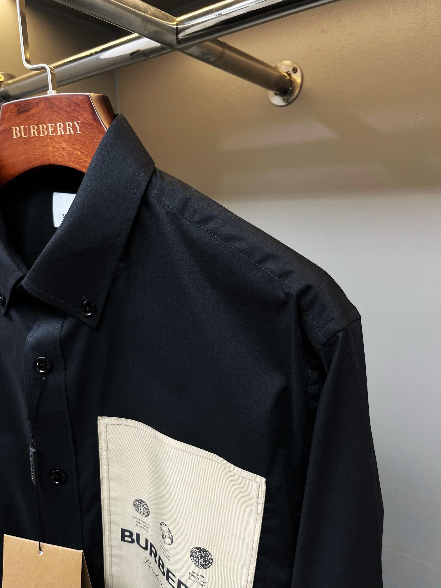 Рубашка Burberry Three Mini Planets Burberry London England "Black" фото № 4