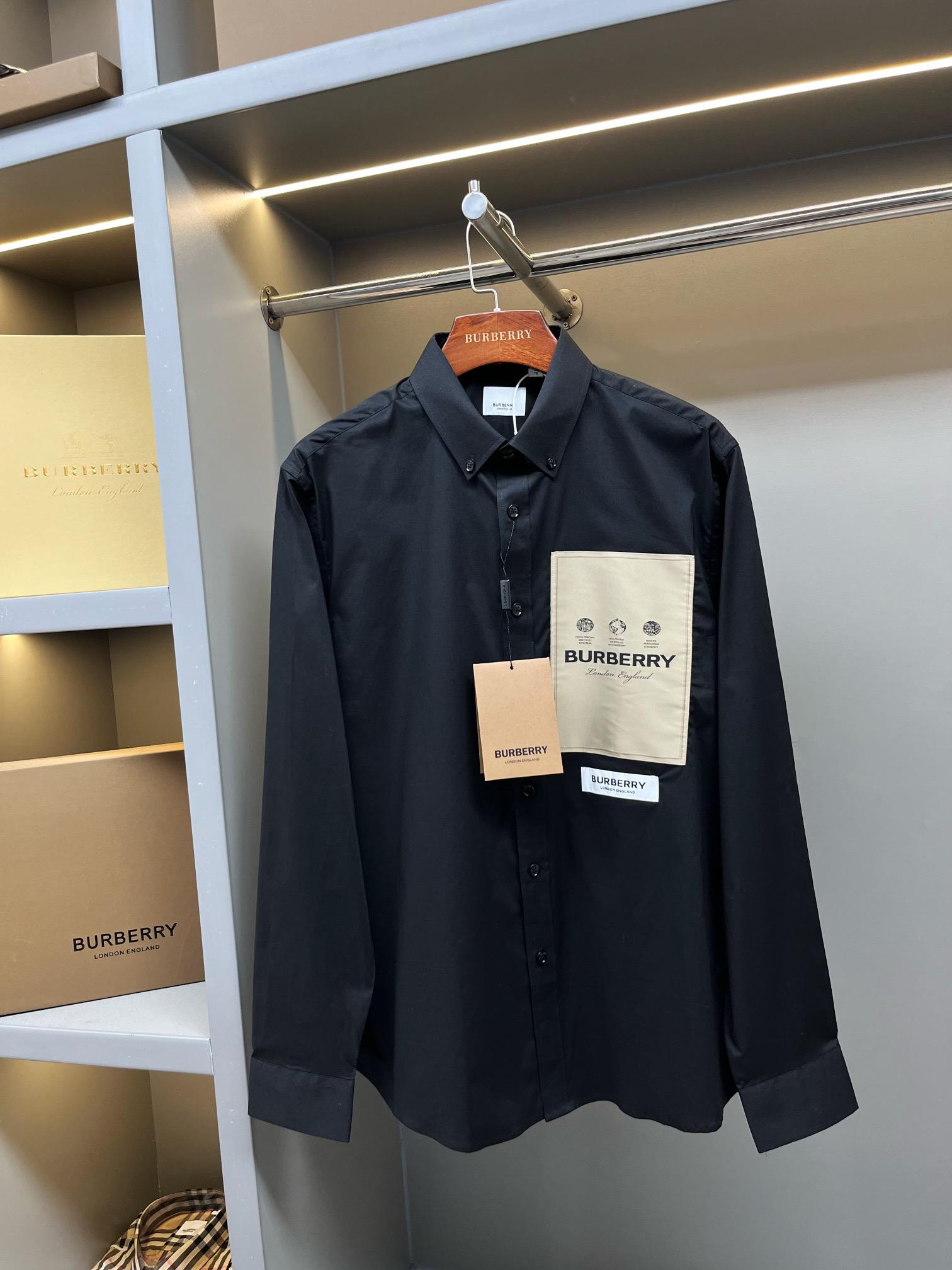 Рубашка Burberry Three Mini Planets Burberry London England "Black" фото № 2